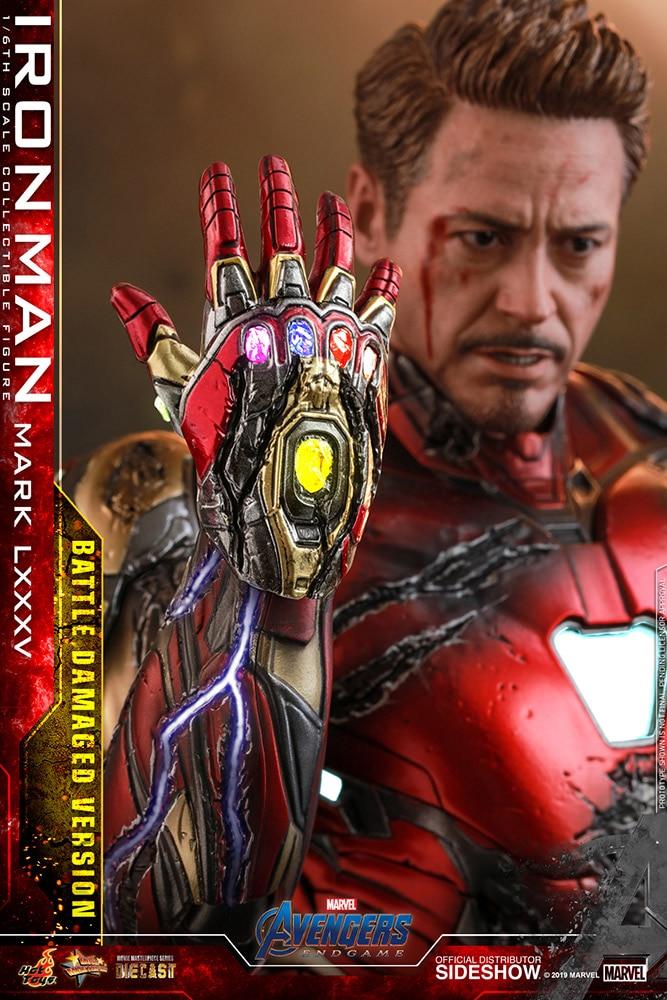 iron man mark lxxxv battle damaged version marvel gallery d b c