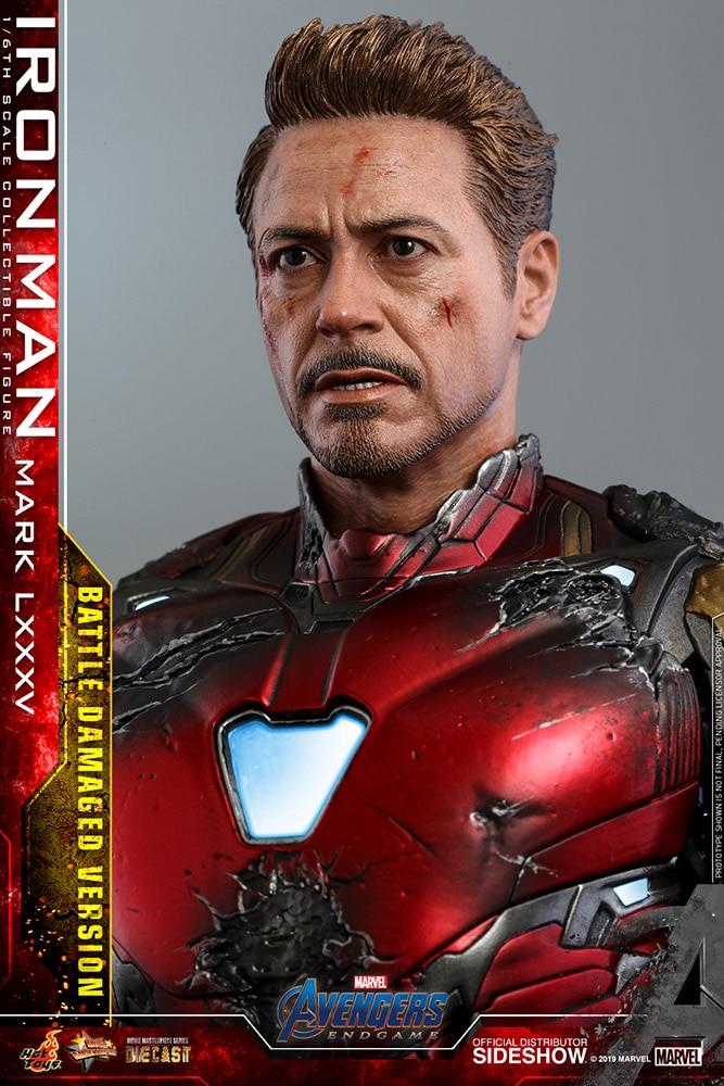 iron man mark lxxxv battle damaged version marvel gallery d ecfe