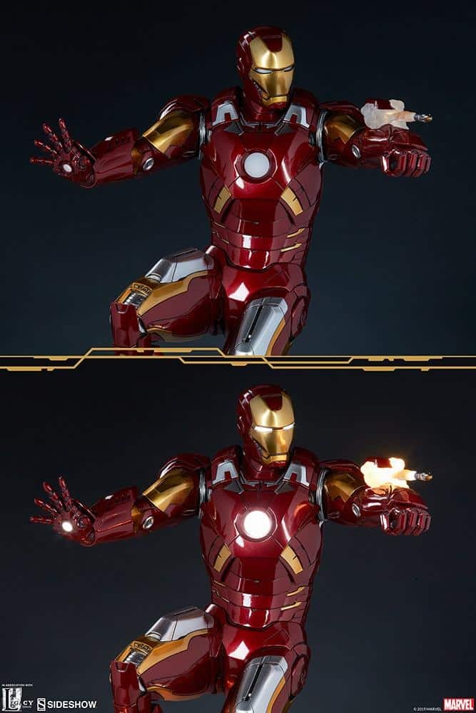 iron man mark vii marvel gallery d d c dbc