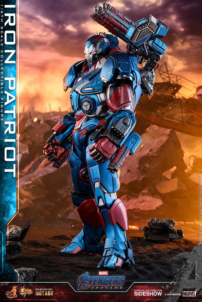 iron patriot sixth scale figure marvel gallery d fcb d