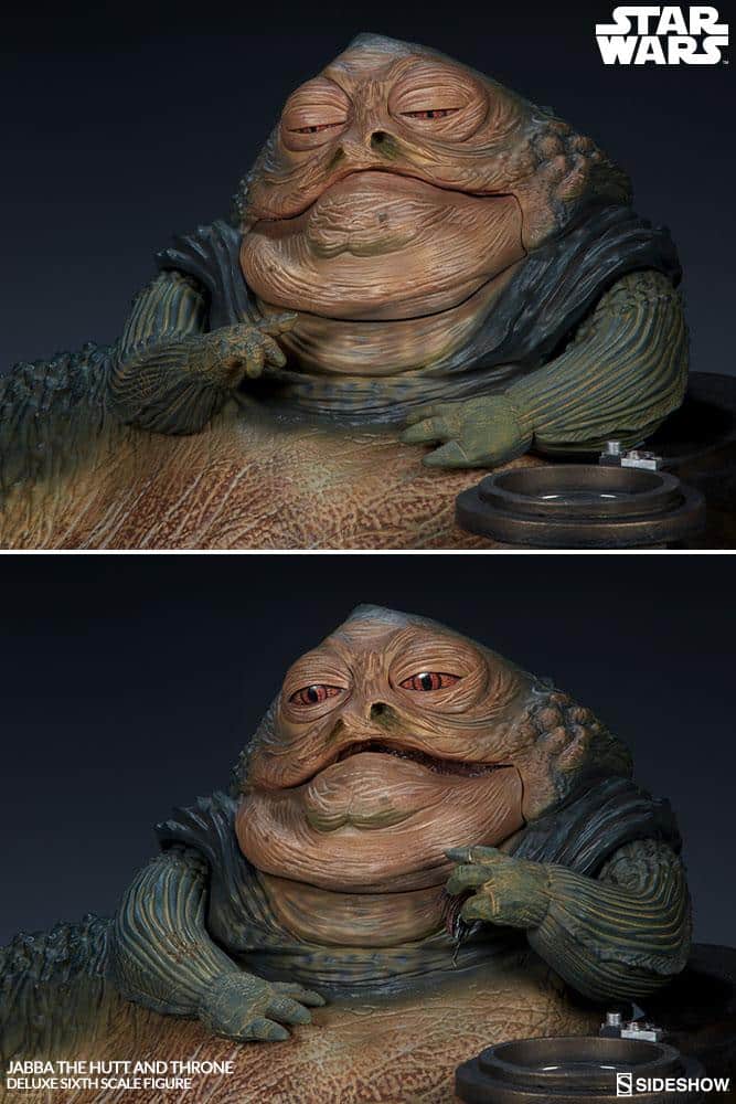 jabba the hutt and throne deluxe star wars gallery c cccd ee a