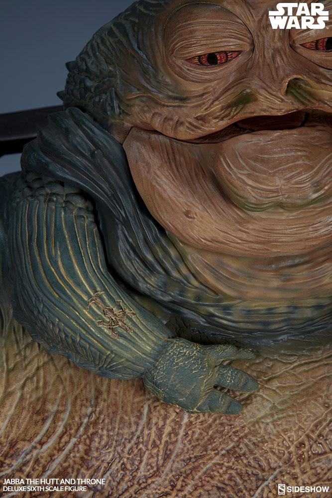 jabba the hutt and throne deluxe star wars gallery c ccce ec