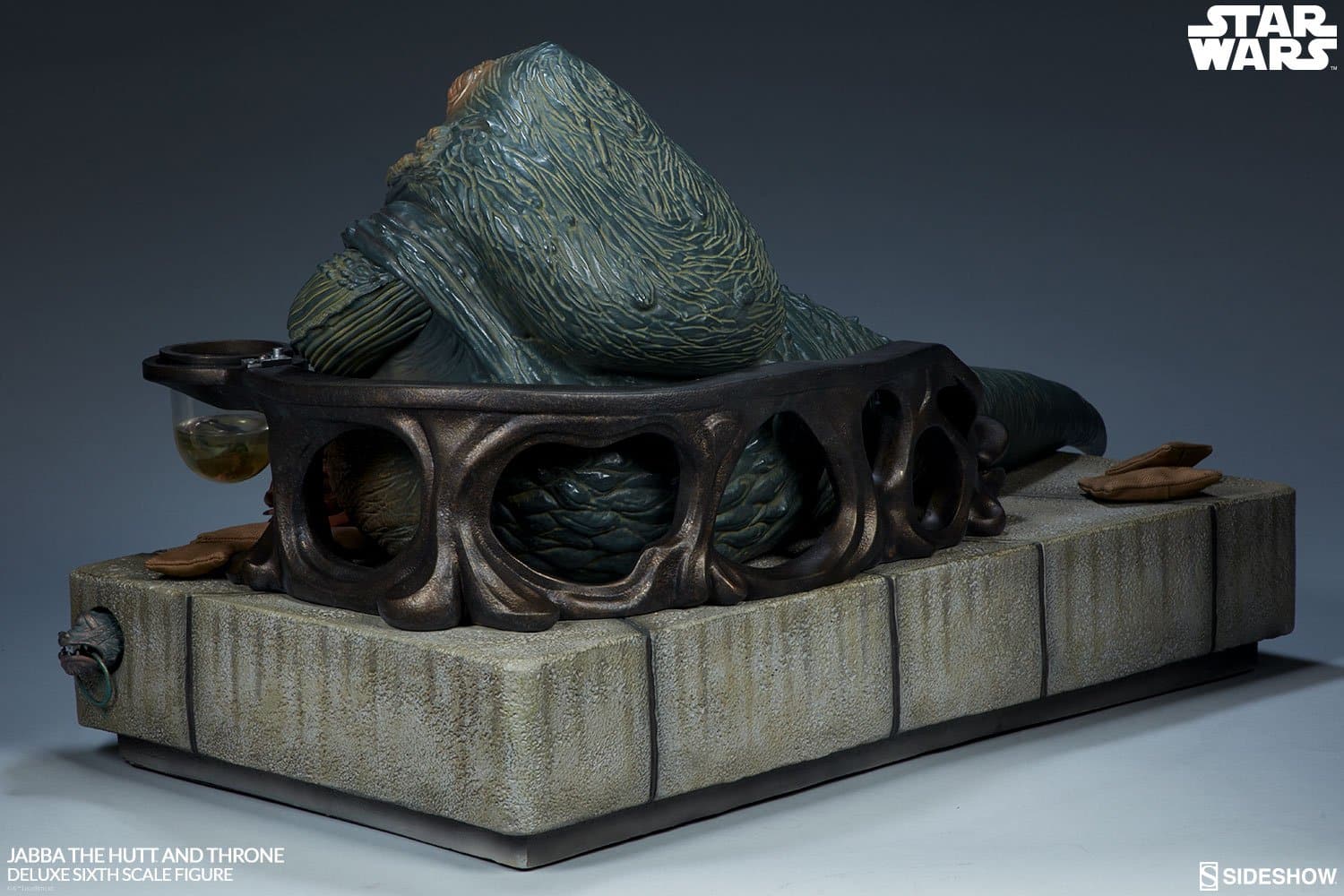 jabba the hutt and throne deluxe star wars gallery c ccd e