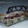 jabba the hutt and throne deluxe star wars gallery c ccd de