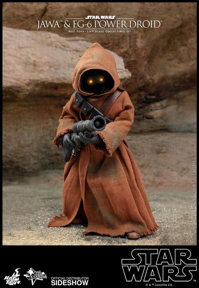 Jawa and EG-6 Power Droid Collectible Figures Set