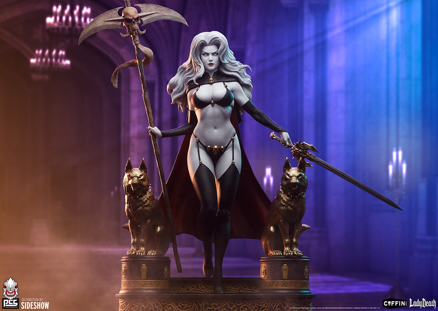 Lady Death Statue