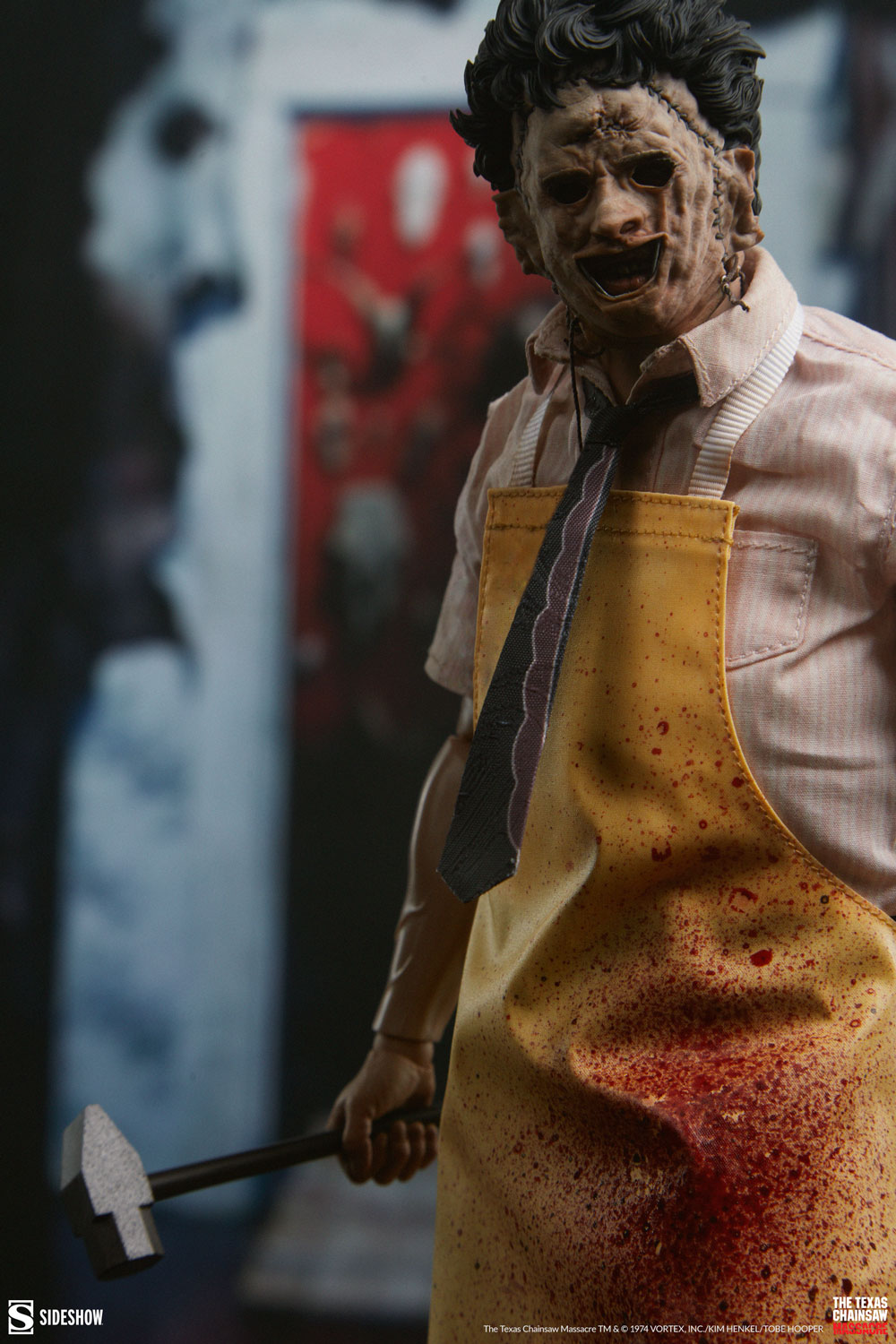 The Texas Chainsaw Massacre Leatherface Killing Mask Sixth Scale Figure