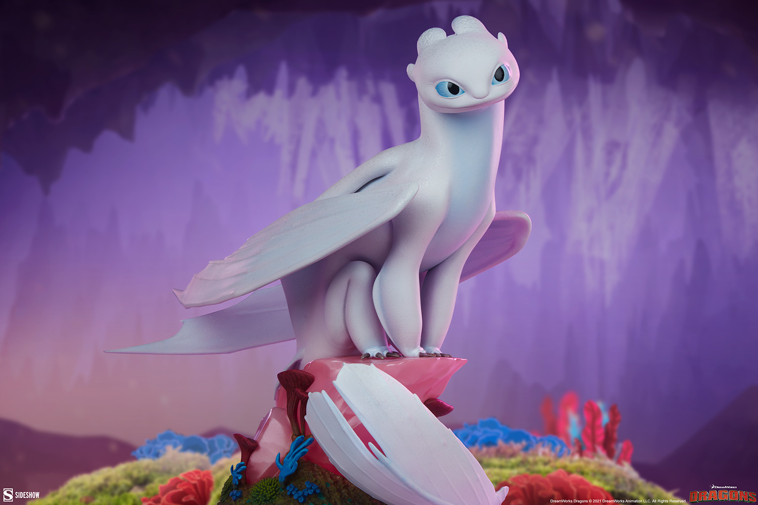 How To Train Your Dragon Light Fury Statue
