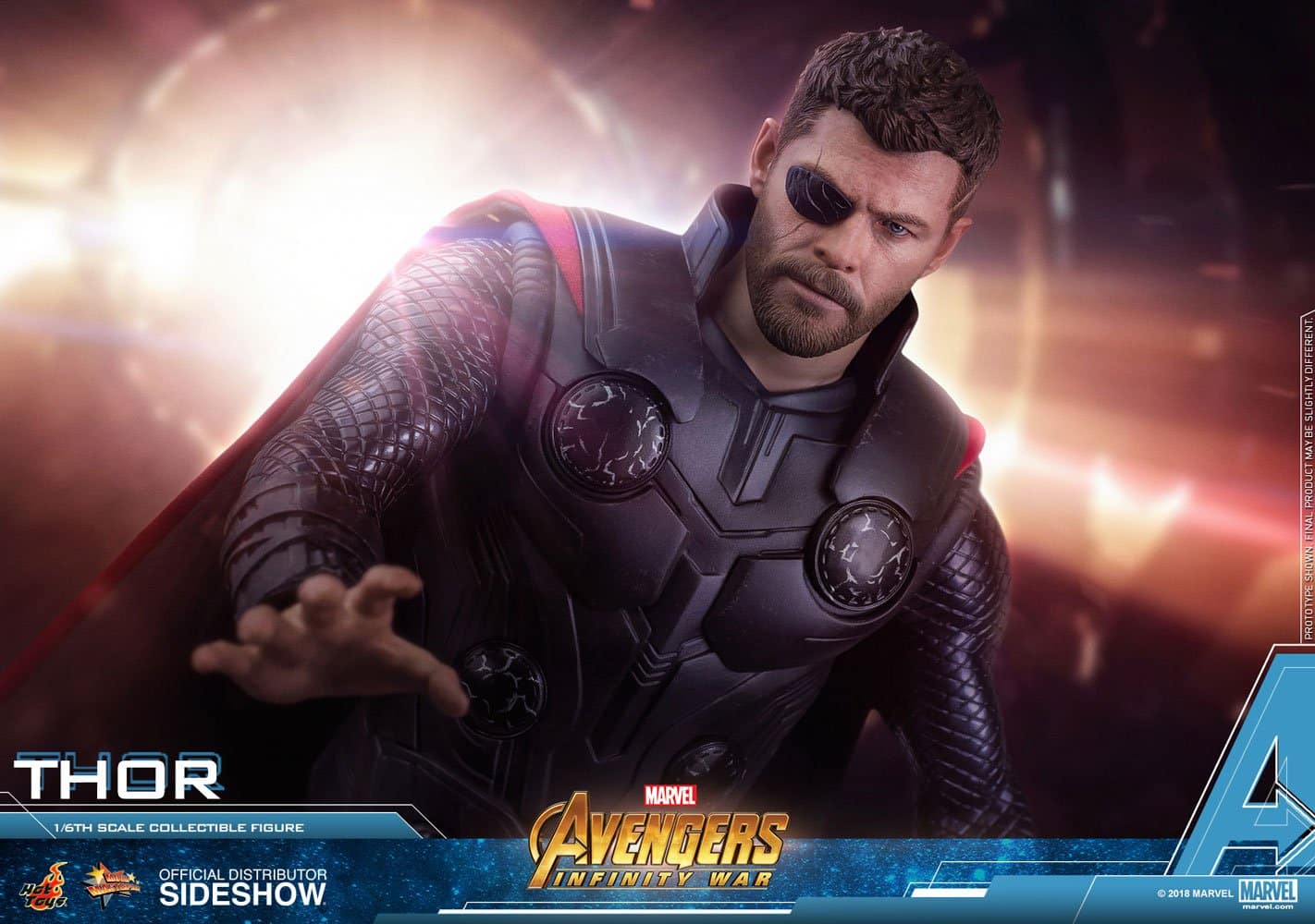 marvel avengers infinity war thor sixth scale figure hot toys