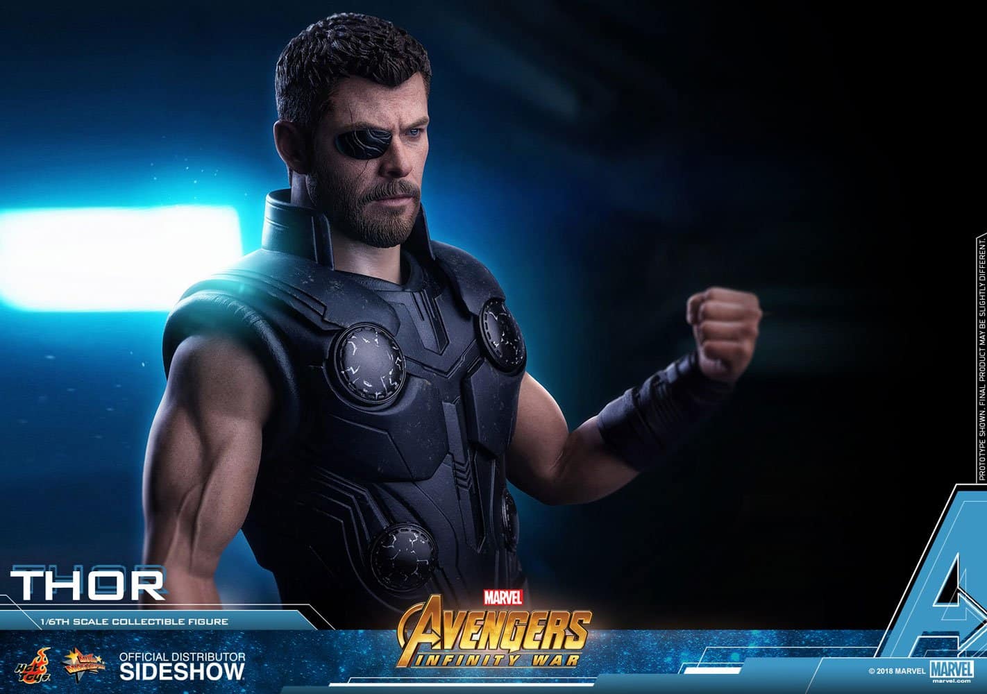 marvel avengers infinity war thor sixth scale figure hot toys