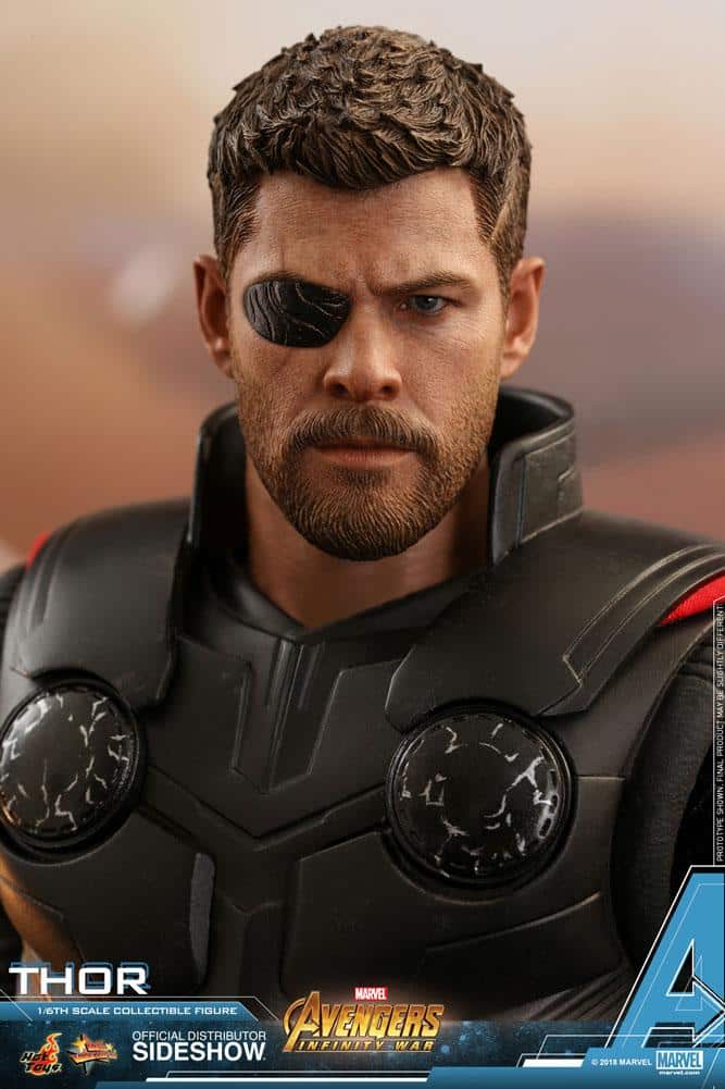marvel avengers infinity war thor sixth scale figure hot toys