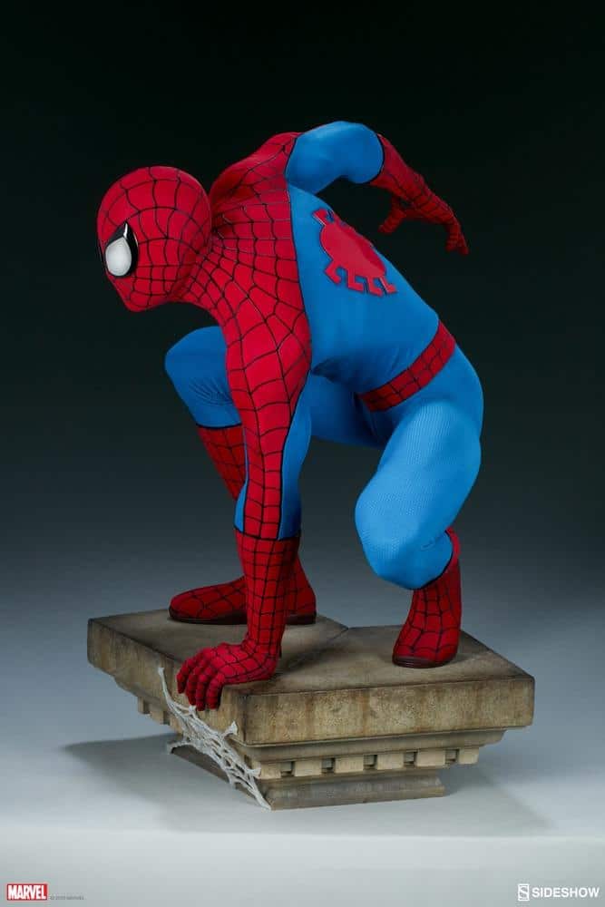 marvel spider man legendary scale figure sideshow