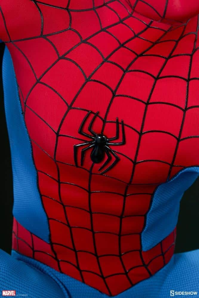 marvel spider man legendary scale figure sideshow