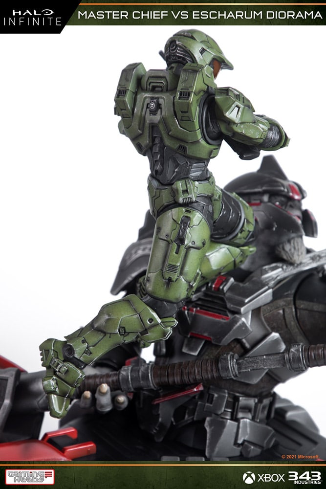 master chief vs escharum halo infinite gallery b a e a