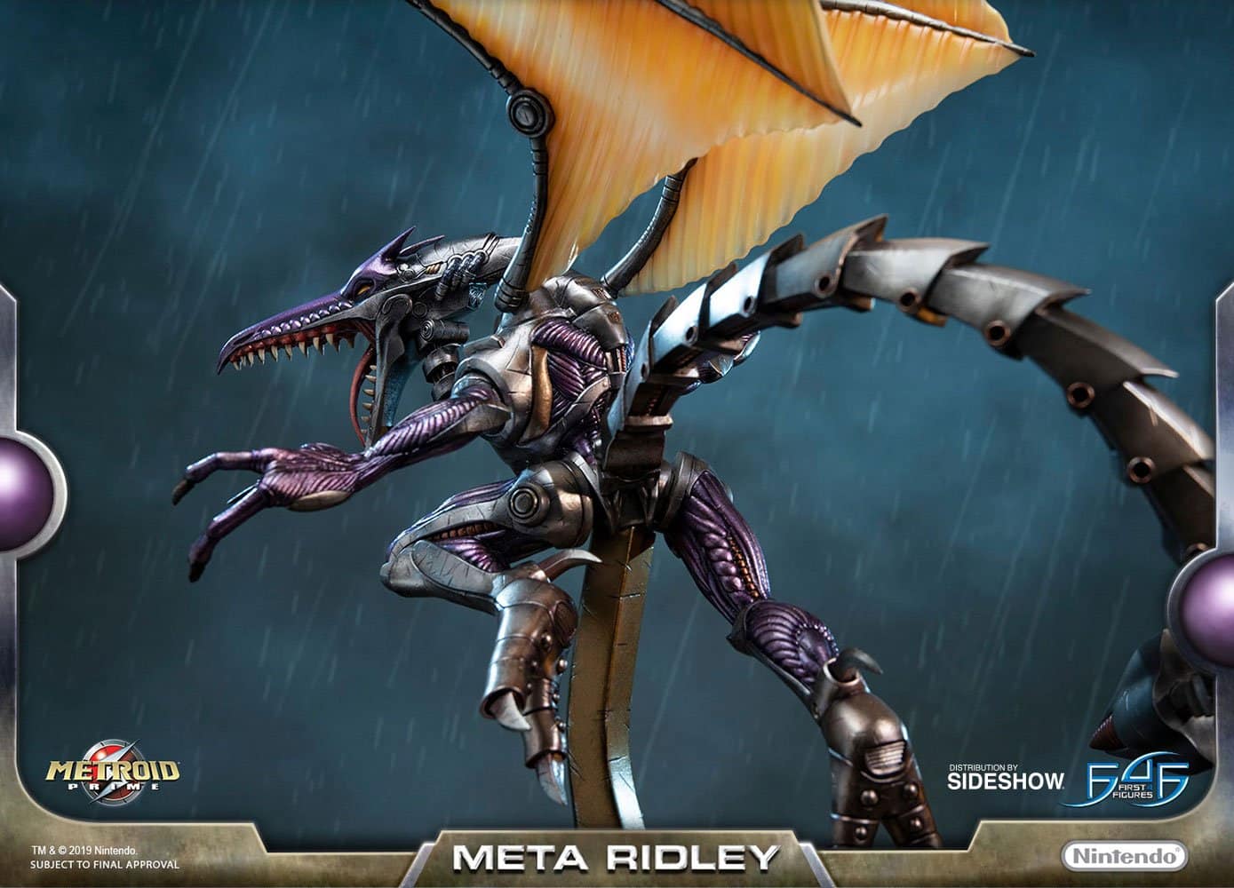 meta ridley statue metroid prime gallery c d fc c