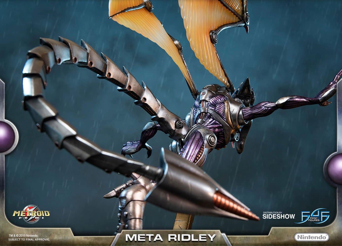 meta ridley statue metroid prime gallery c d