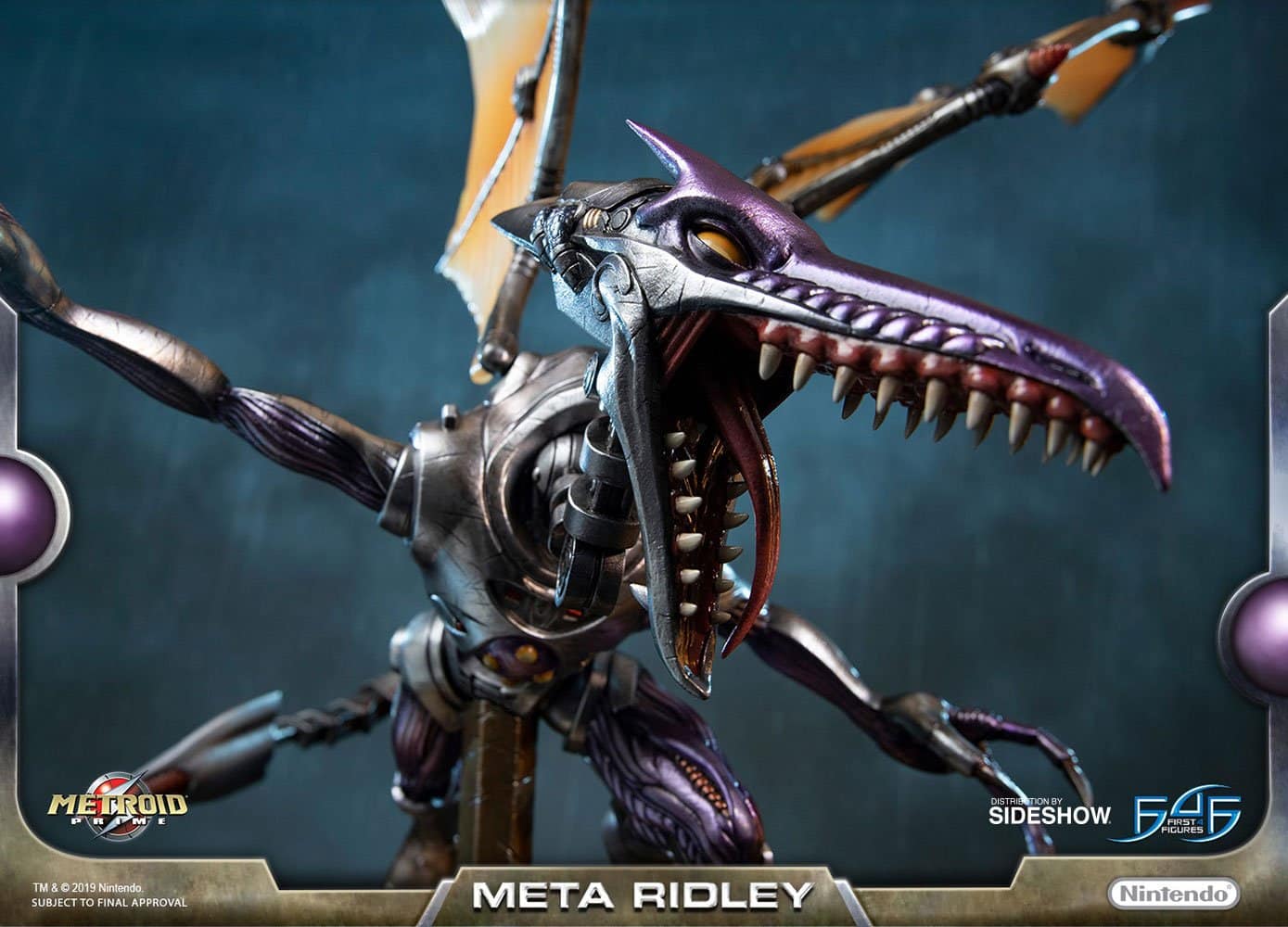 meta ridley statue metroid prime gallery c d f