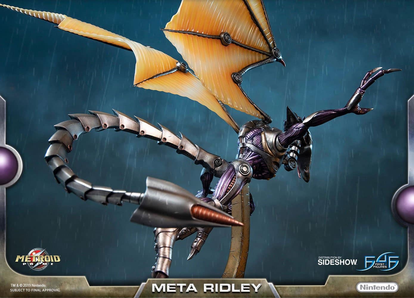 meta ridley statue metroid prime gallery c d