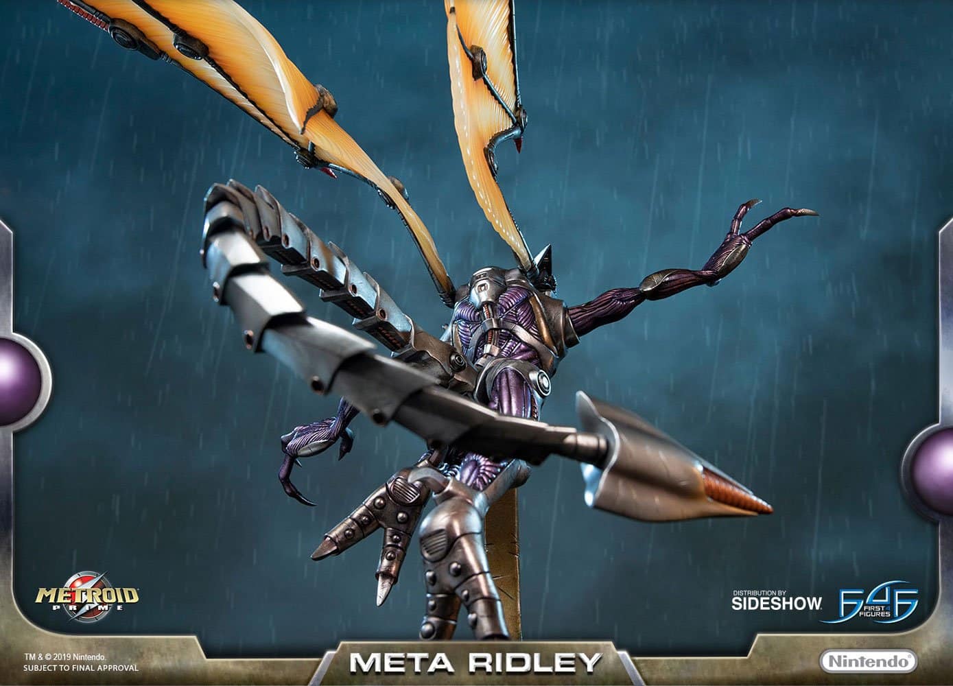 meta ridley statue metroid prime gallery c d af