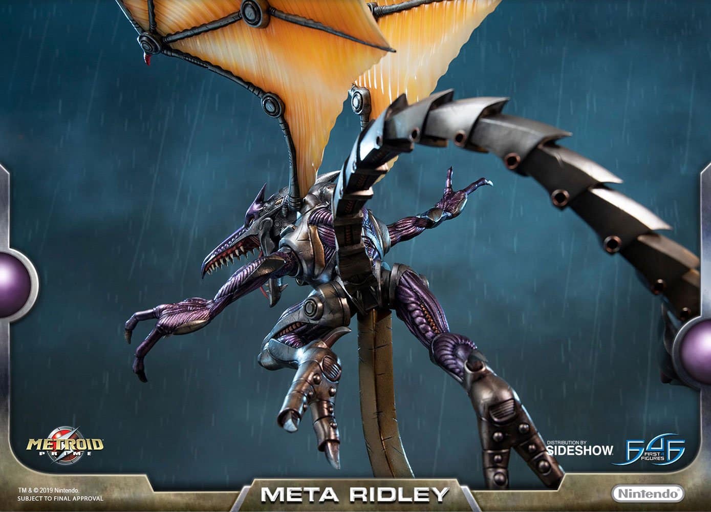 meta ridley statue metroid prime gallery c d