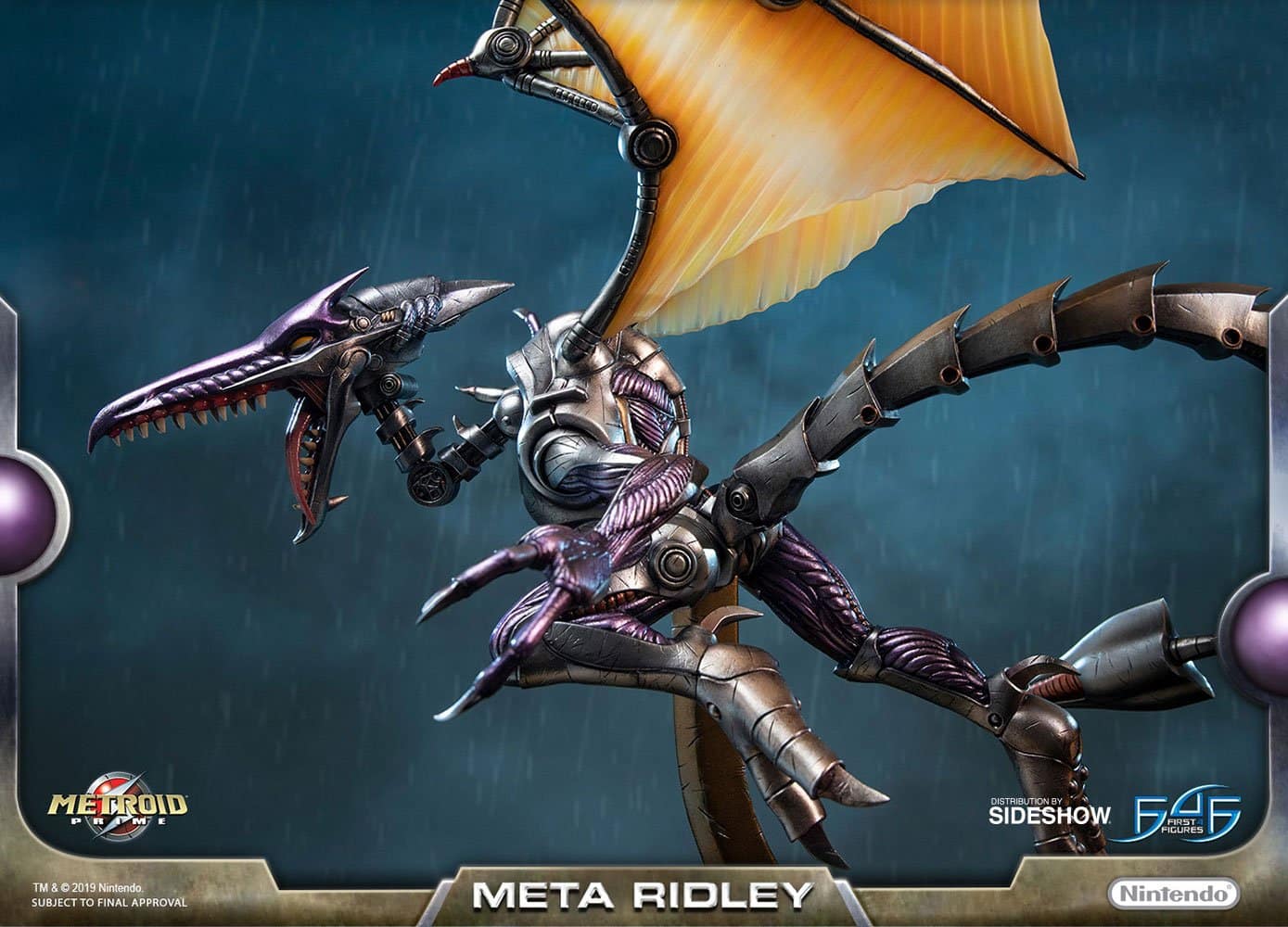 meta ridley statue metroid prime gallery c d