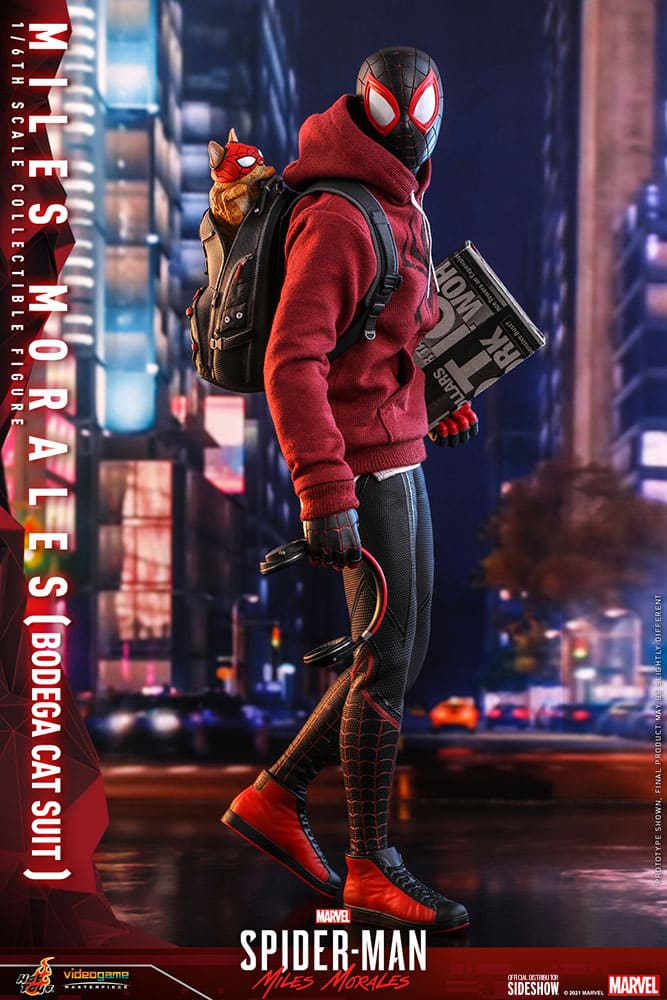 miles morales bodega cat suit marvel gallery b d