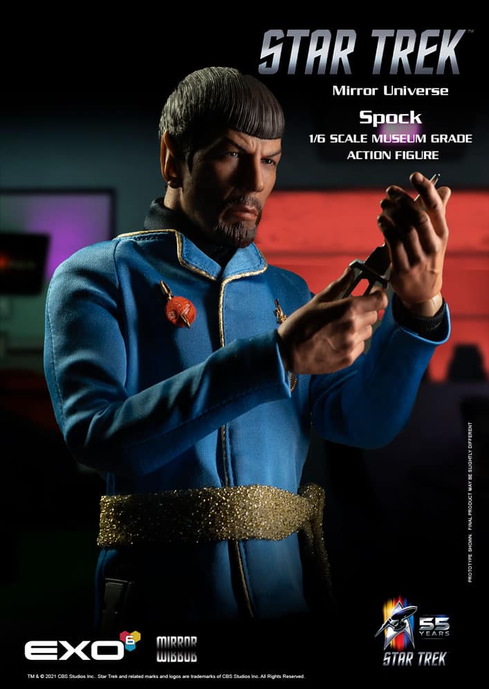 Star Trek Mirror Universe Spock Sixth Scale Figure