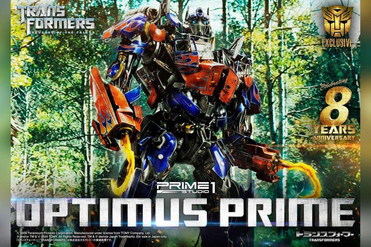 Transformers Optimus Prime Statue 8th Anniversary Edition
