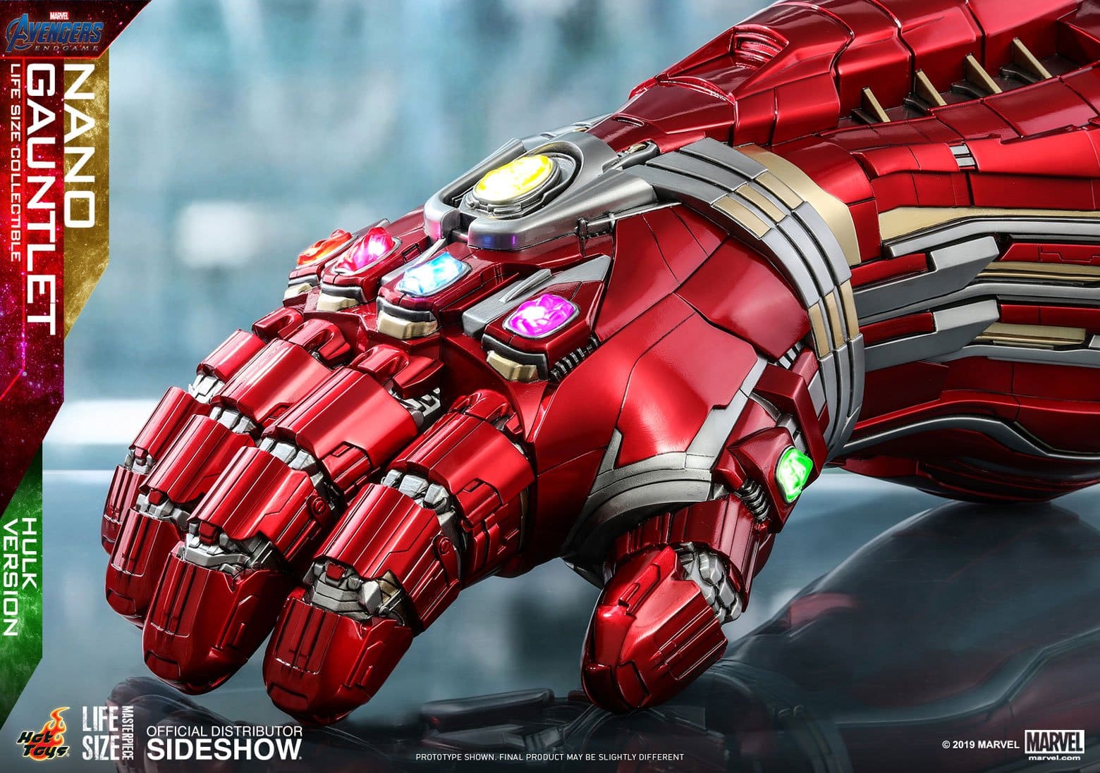 nano gauntlet hulk version marvel gallery ce cea e