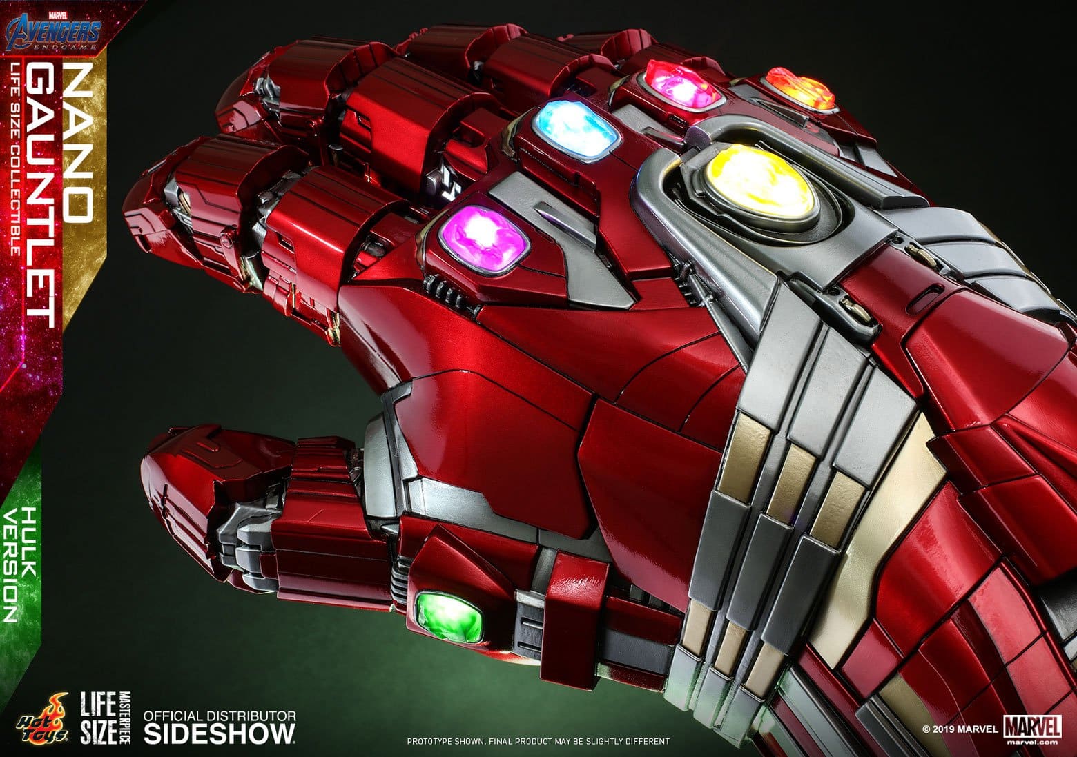 nano gauntlet hulk version marvel gallery ce d e a