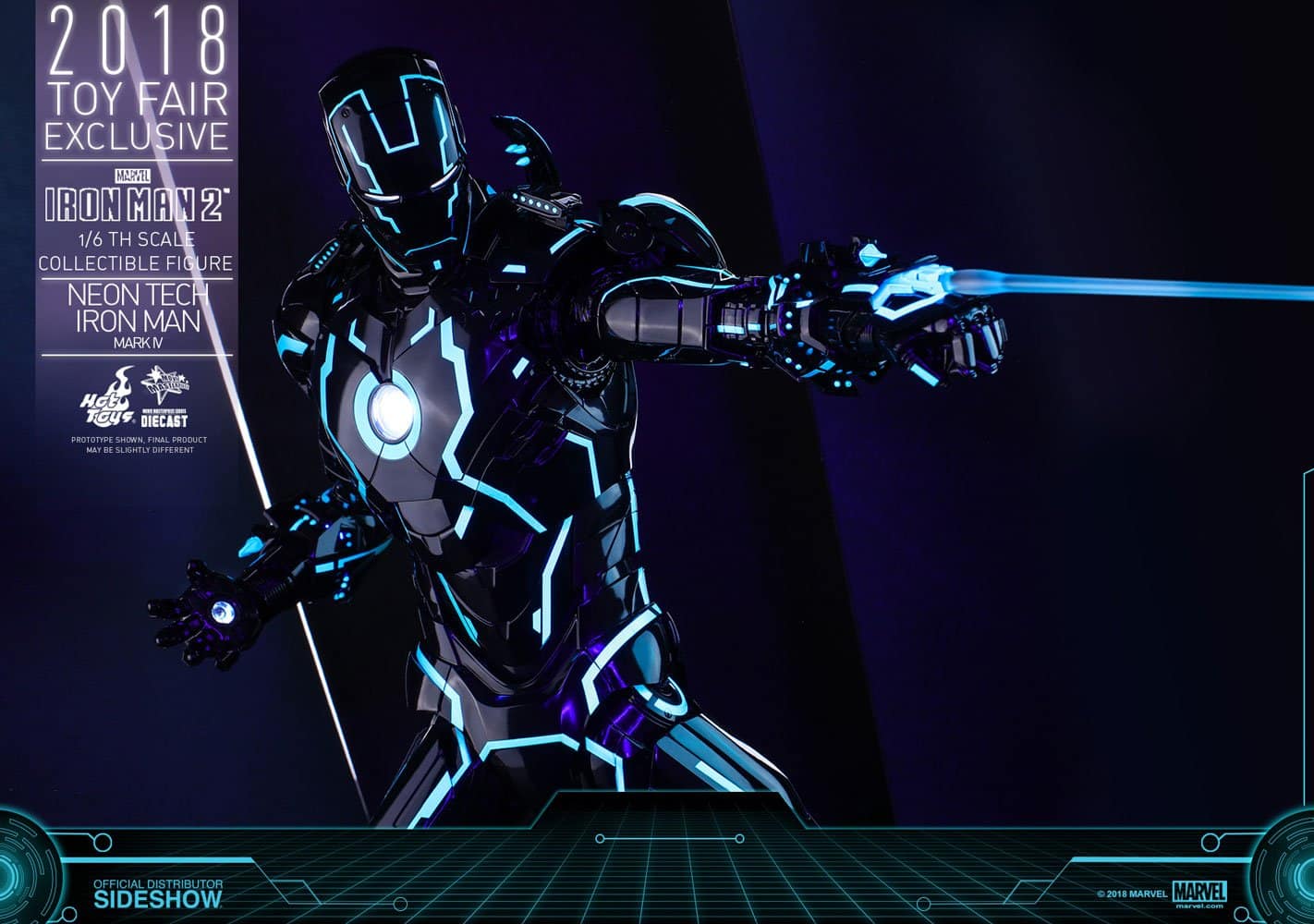 neon tech iron man mark iv marvel gallery c bcb ee e