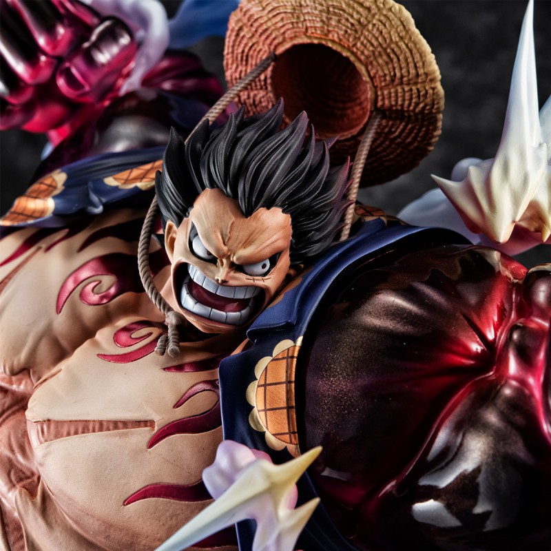 Portrait Of Pirates ONE PIECE SA-Maximum: Monkey D. Luffy Gear 4 Boundman Figure Ver. 2