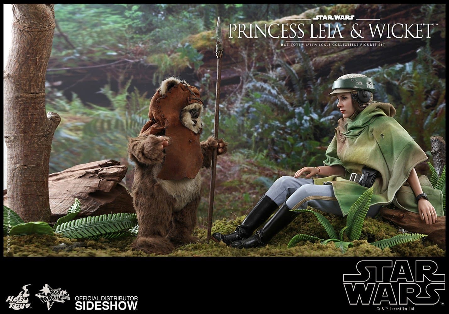 princess leia wicket star wars gallery d c f