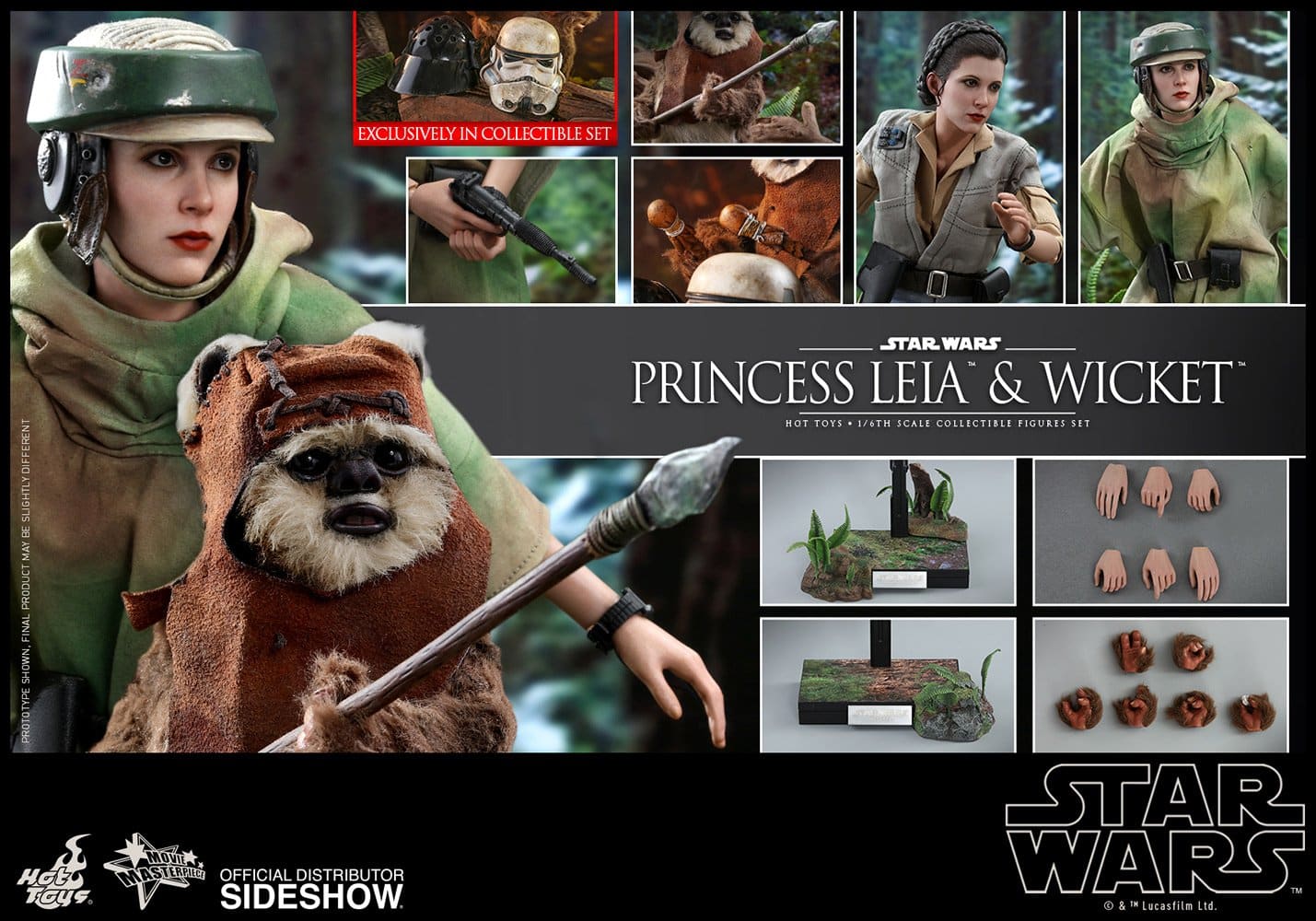 princess leia wicket star wars gallery d d cff