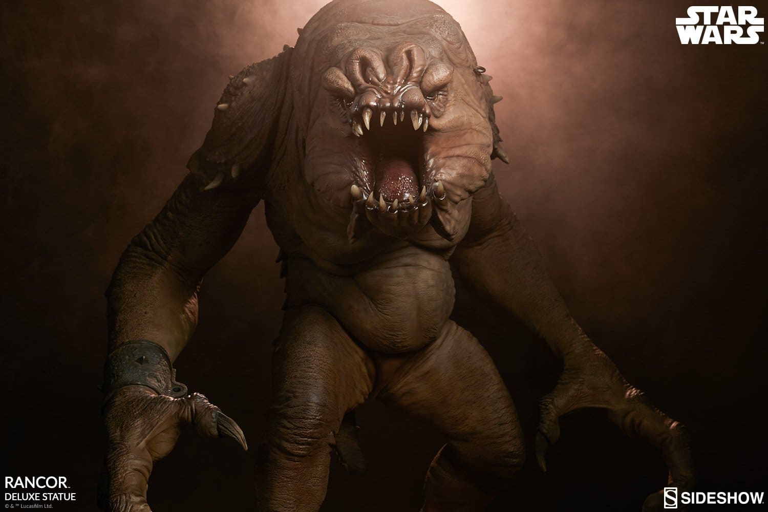 rancor deluxe statue star wars gallery dd b b
