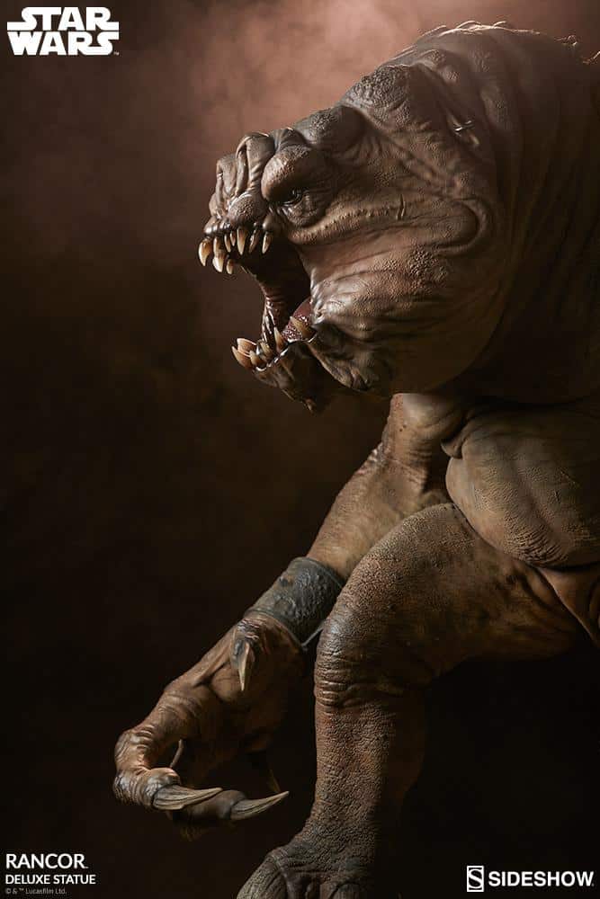 rancor deluxe statue star wars gallery dd b f