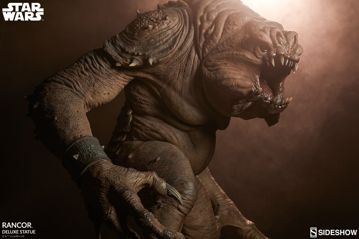 rancor deluxe statue star wars gallery dd b