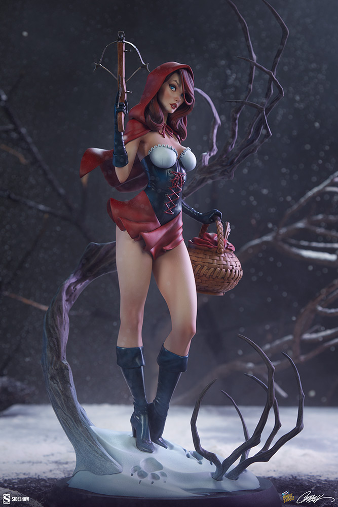 J. Scott Campbell Red Riding Hood Statue Exclusive Edition