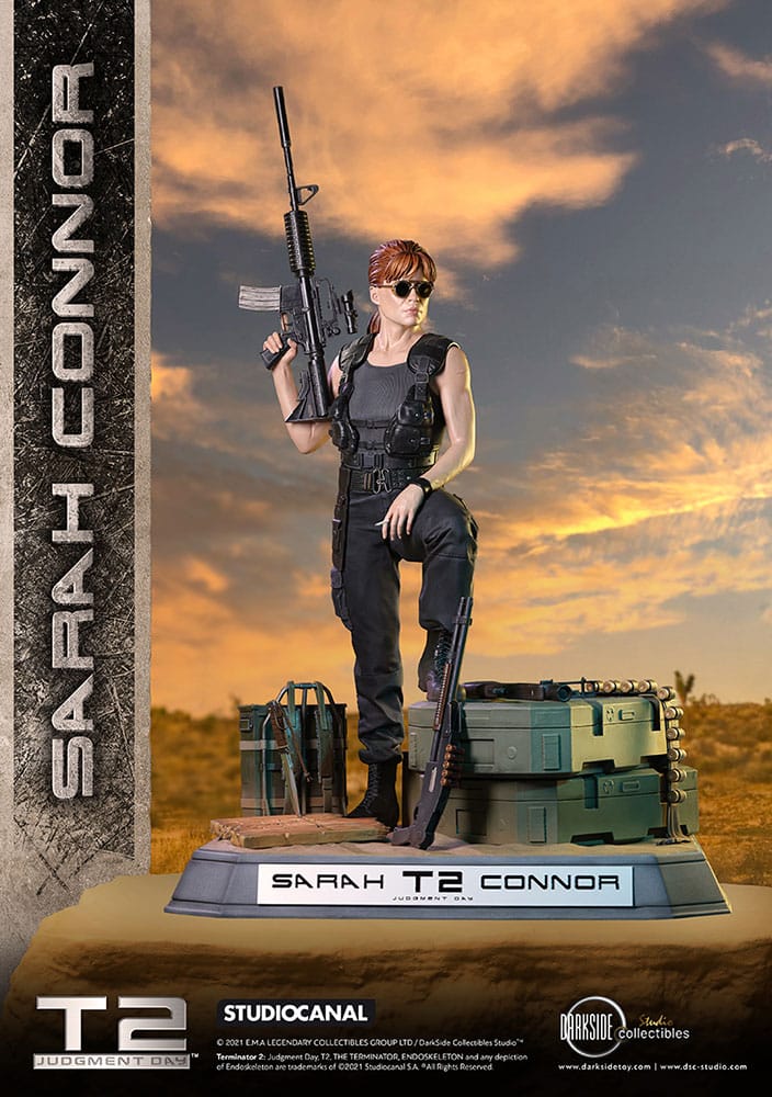 Terminator 2 Judgement Day: Sarah Connor 30th Anniversary Premium Statue