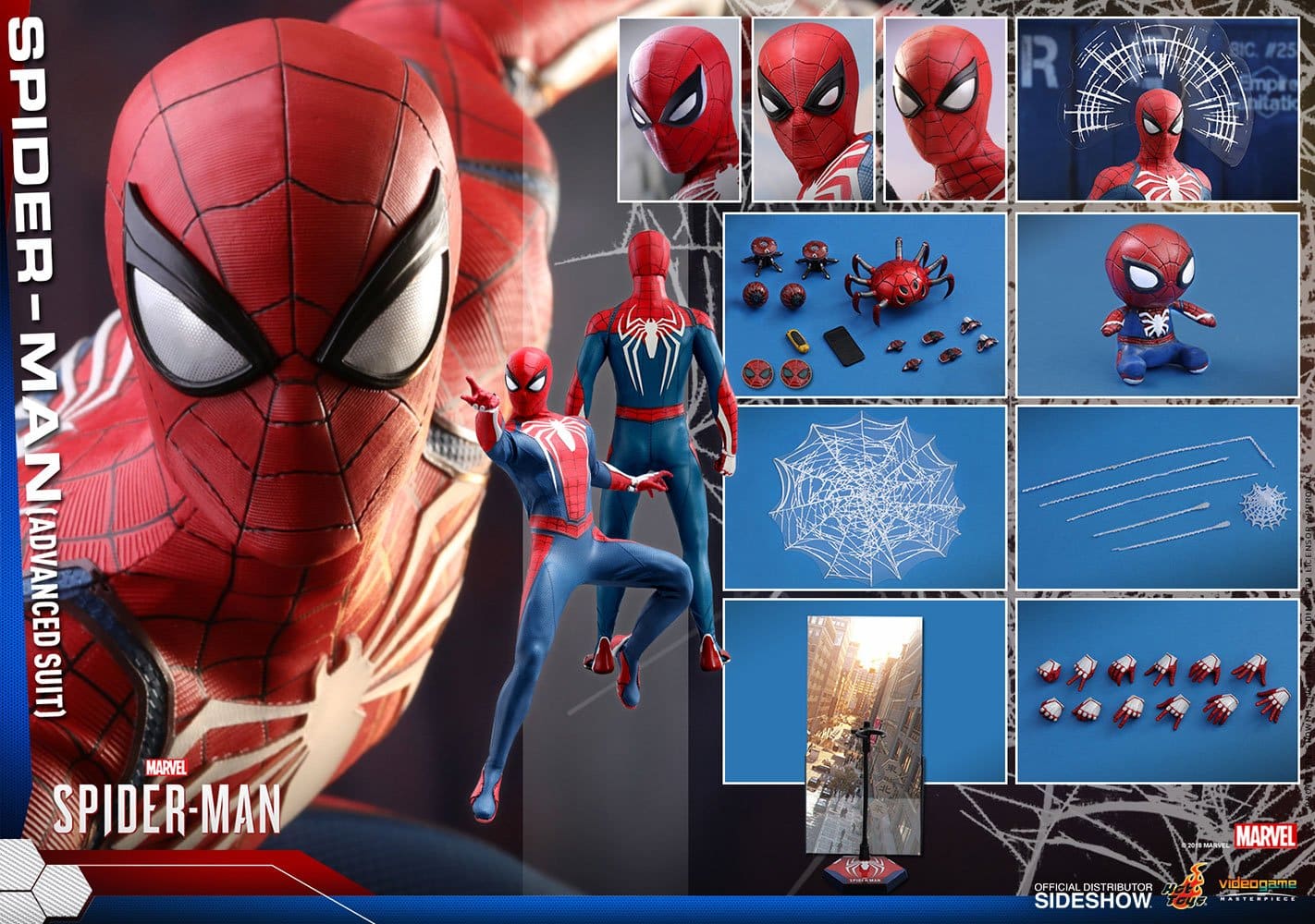 spider man advanced suit marvel gallery c becc c e