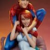 spider man and mary jane marvel gallery dcca e cda