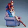 spider man and mary jane marvel gallery dcca d