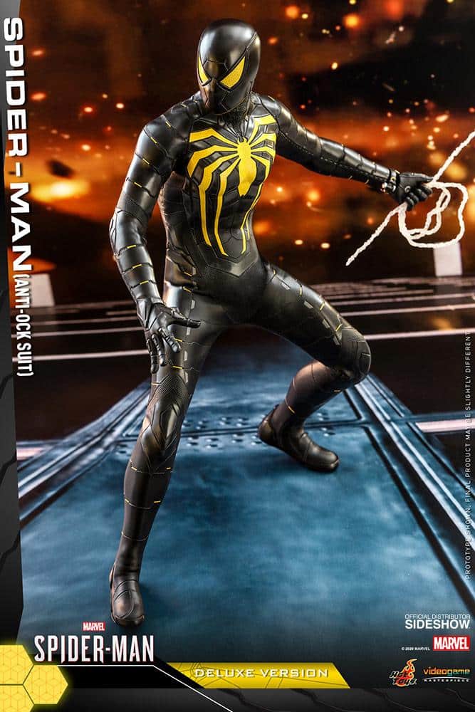 spider man anti ock suit deluxe marvel gallery f e c fb e x