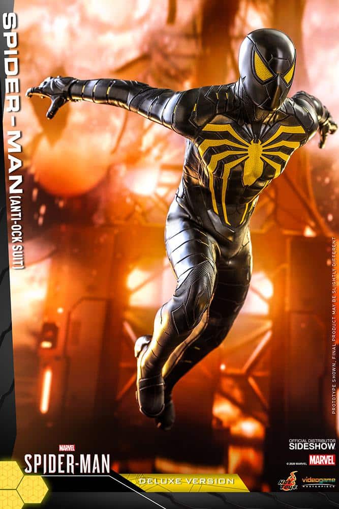 spider man anti ock suit deluxe marvel gallery f e c d x