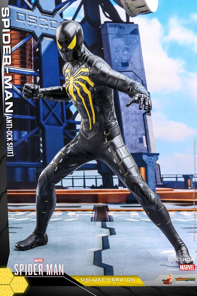 spider man anti ock suit deluxe marvel gallery f e c c x