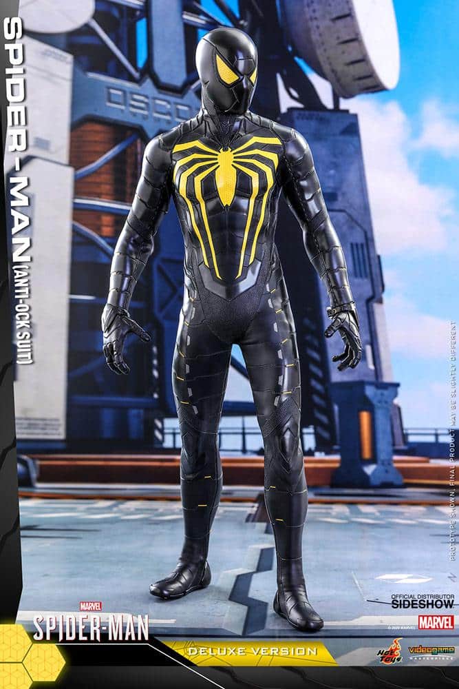 spider man anti ock suit deluxe marvel gallery f e c f x