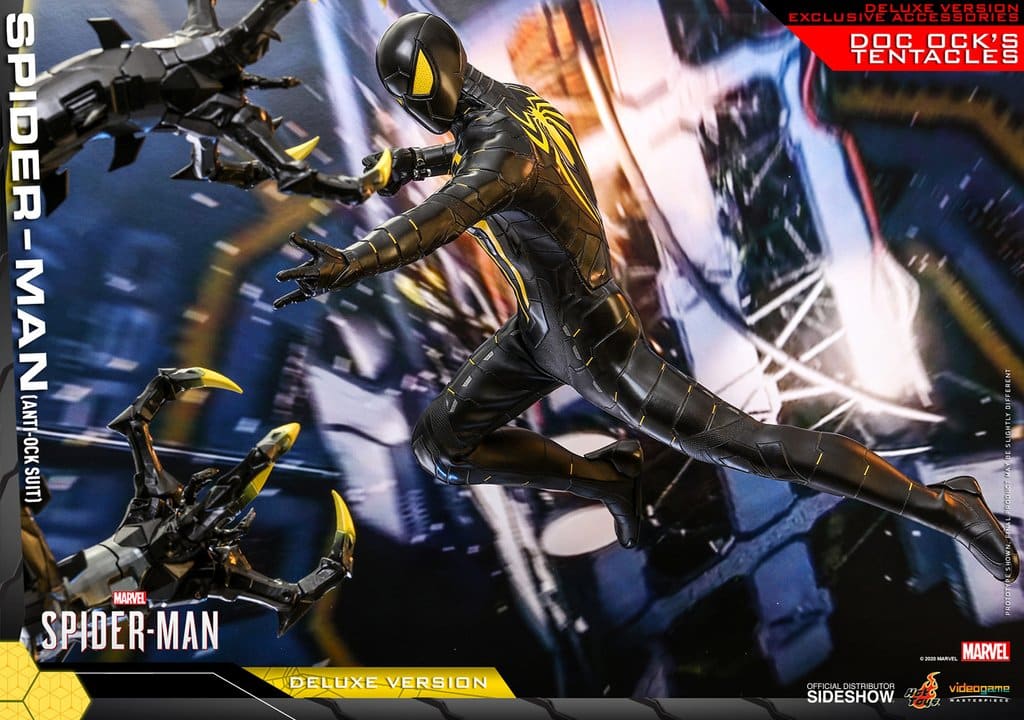 spider man anti ock suit deluxe marvel gallery f e c a x