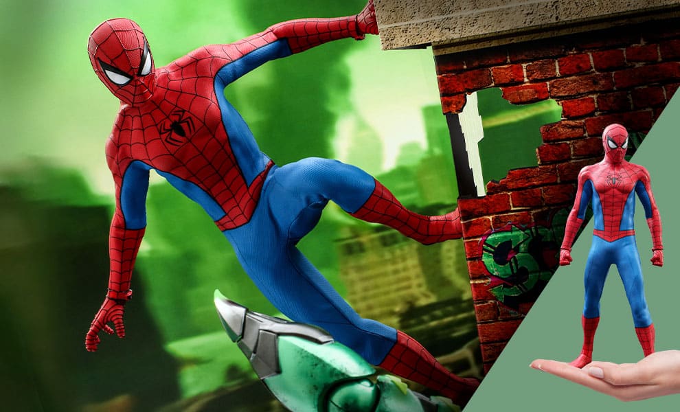 Classic Suit Spider-Man Sixth Scale Figure