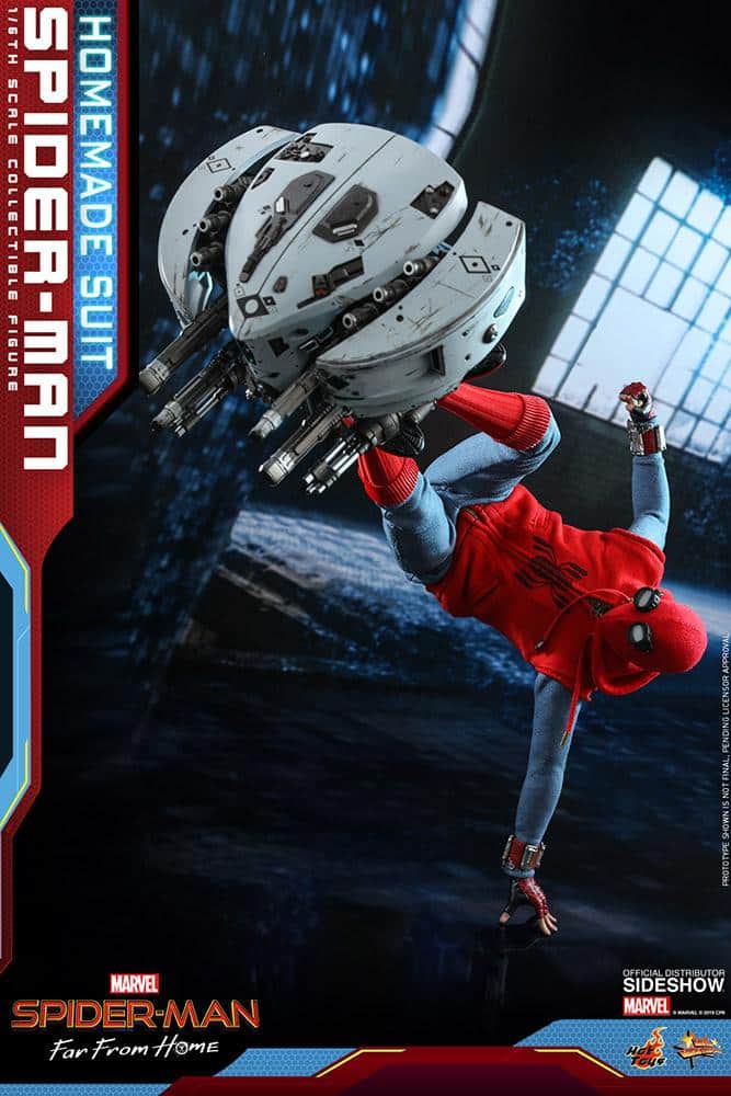 spider man homemade suit marvel gallery d b a
