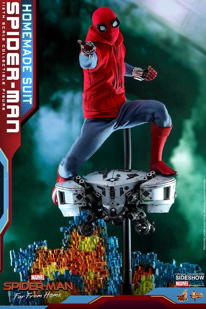 spider man homemade suit marvel gallery d d